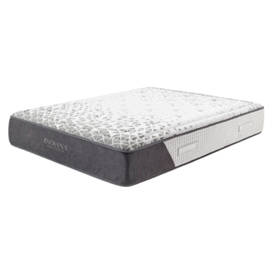 matelas Indiana, double ressort, soja, extérieur naturel, confort très doux, indépendance de couchage, respirabilité élevée, microperforation des ressorts
