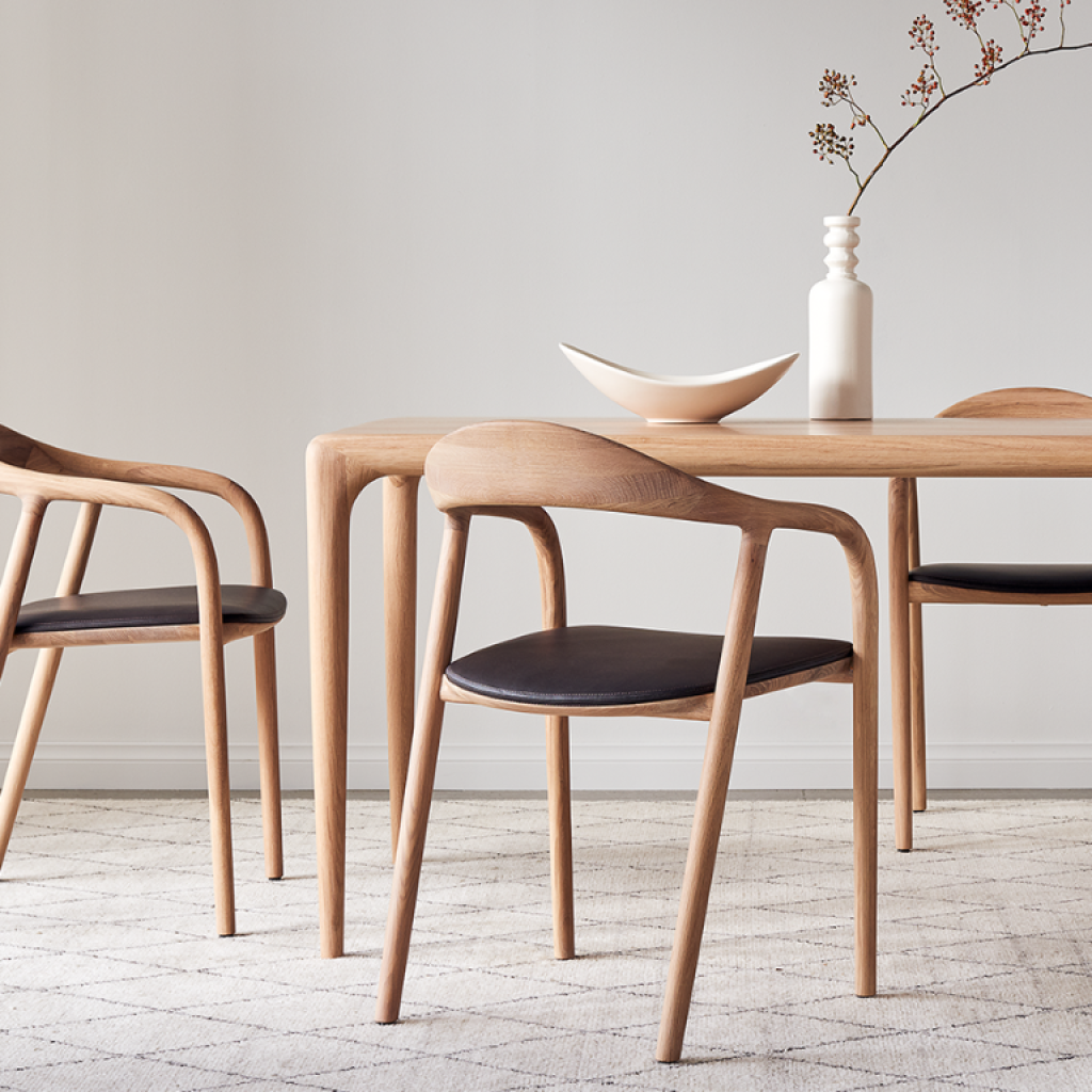 table latus artisan en bois ambiance